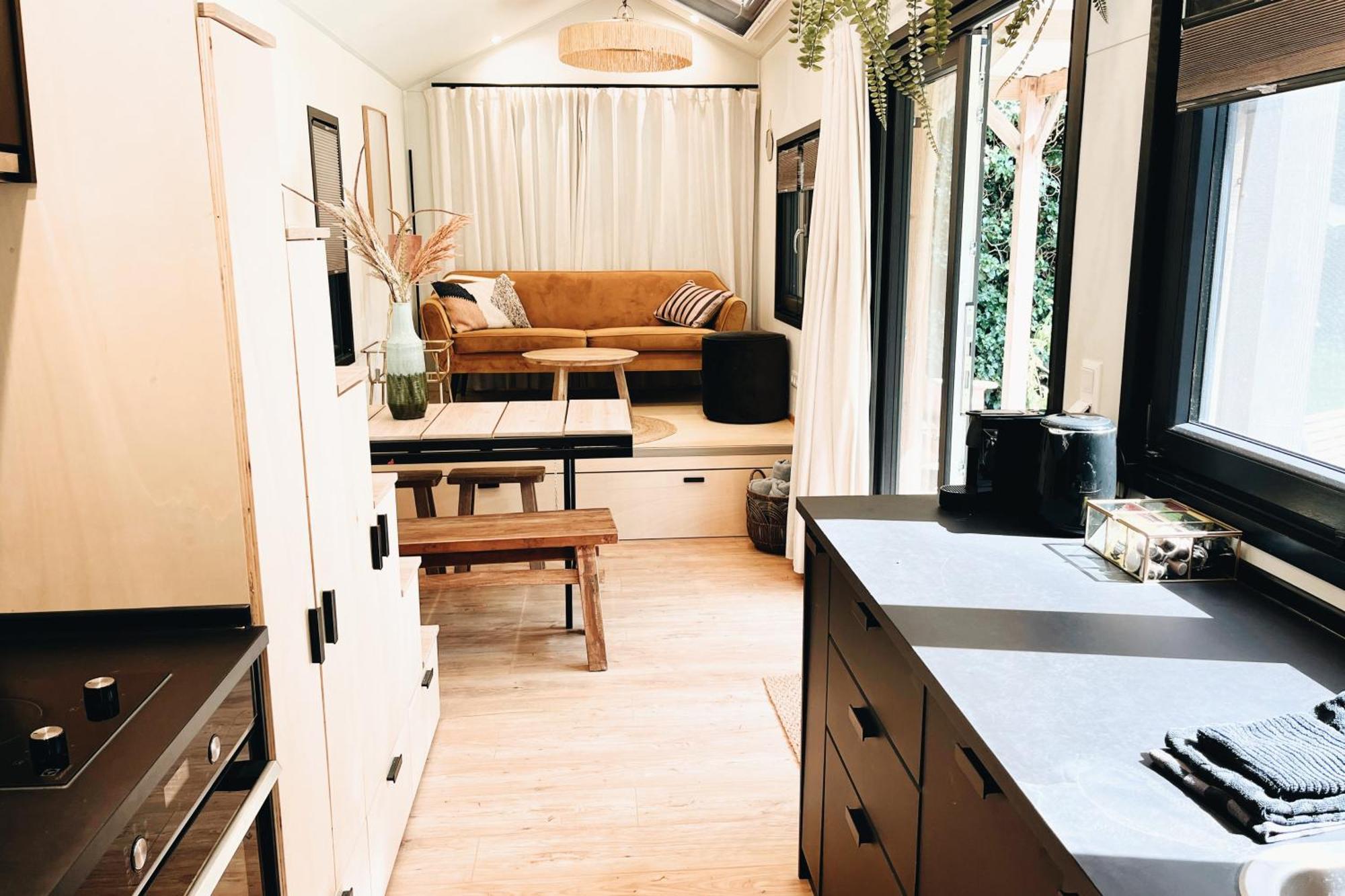 Tiny House Op Boutique Camping Whanau Rutten Bagian luar foto