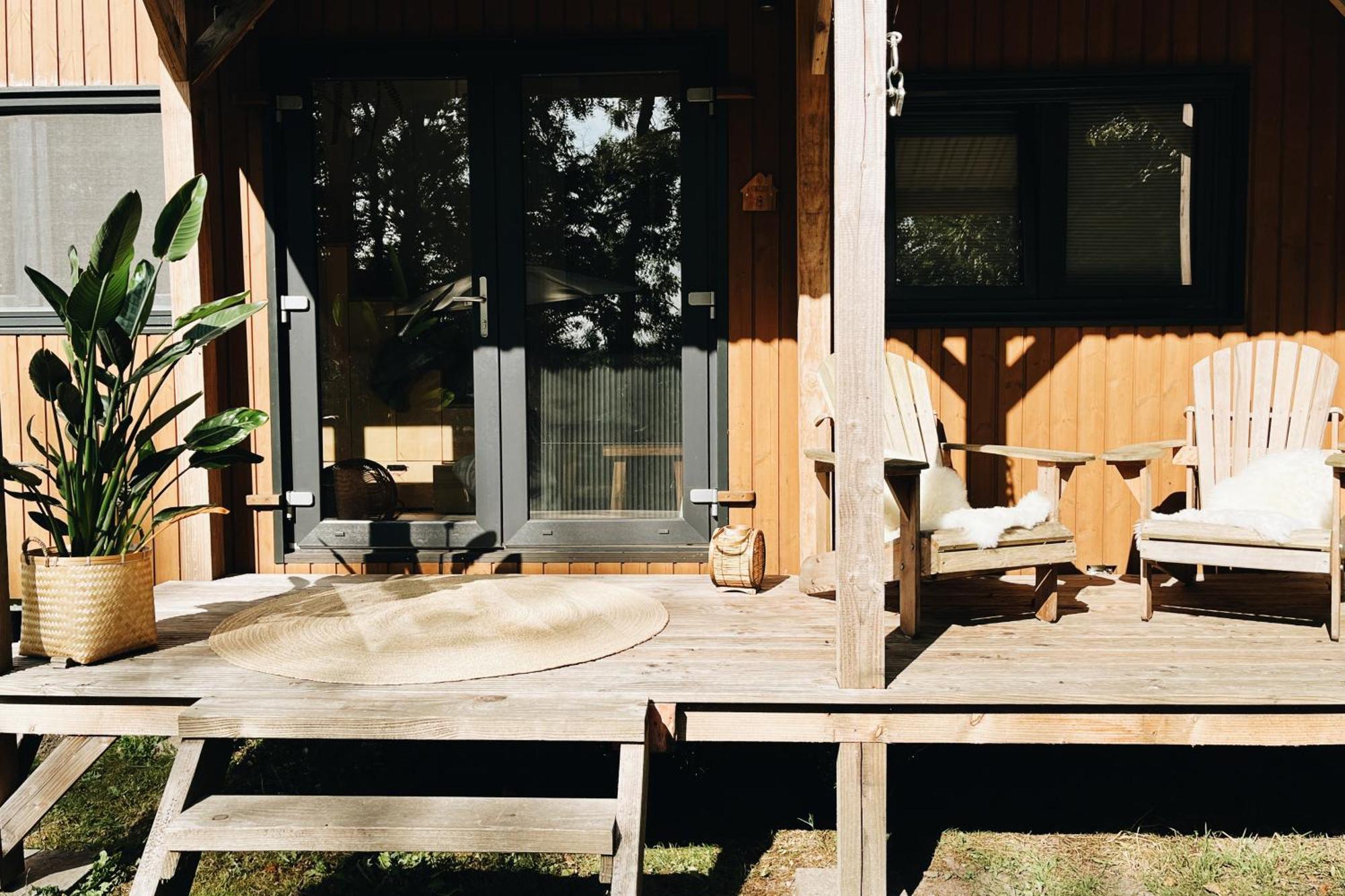 Tiny House Op Boutique Camping Whanau Rutten Bagian luar foto